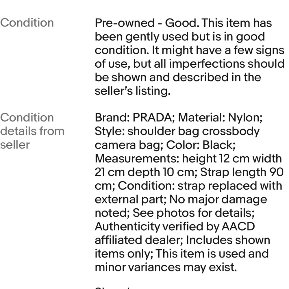 Prada Black Crossbody Bag with Gold Chain - Picture 11 of 13